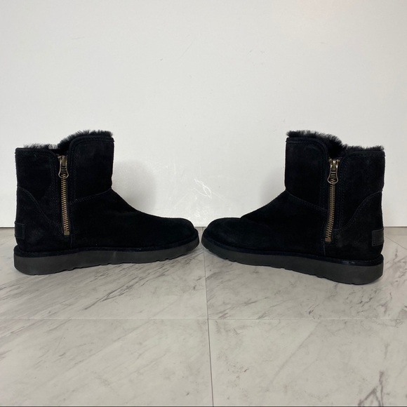 New! UGG Abree Mini Black Winter Boot 5 - Picture 5 of 14